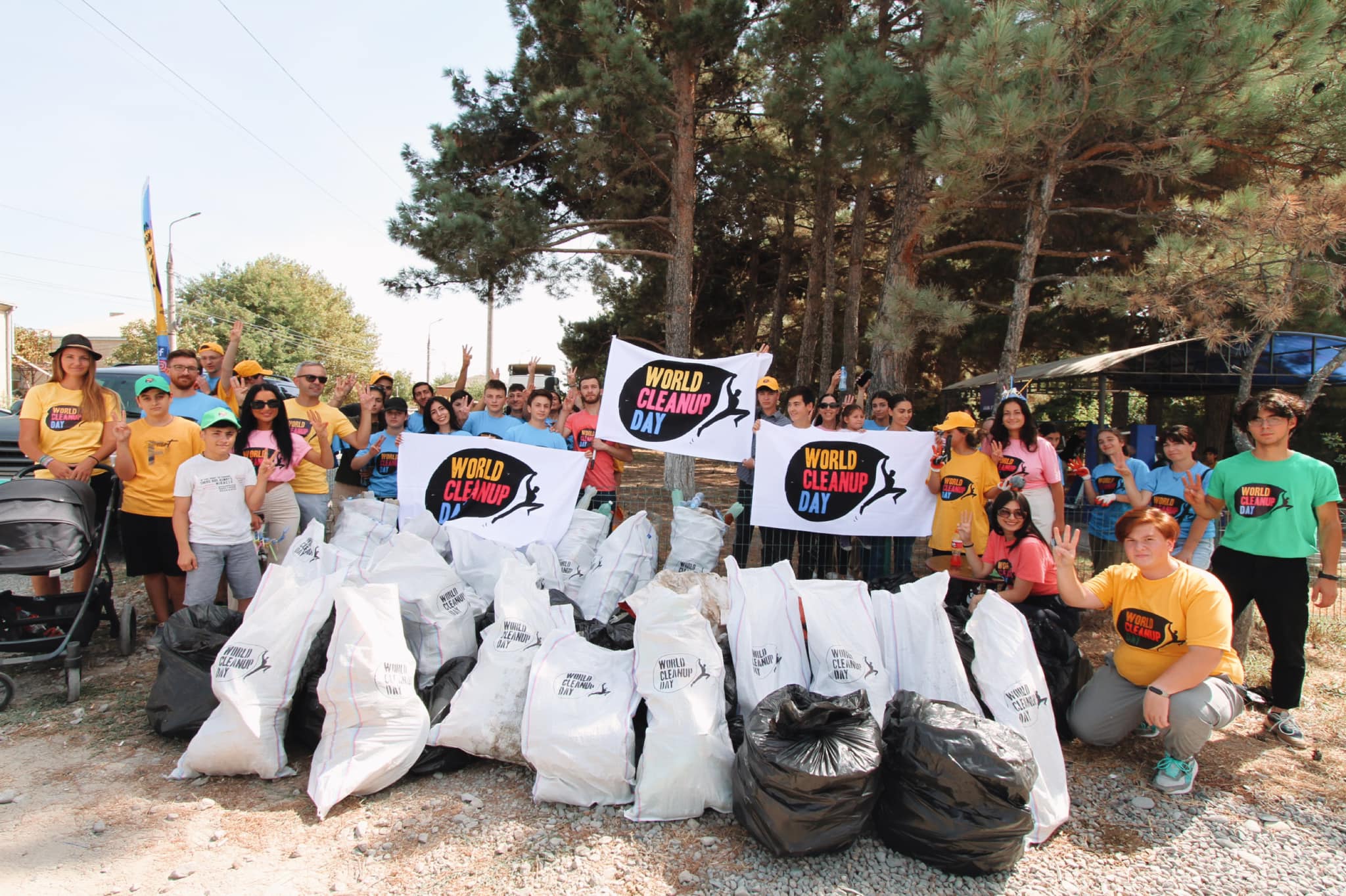 World Clean-up Day In Kaspi Municipality.